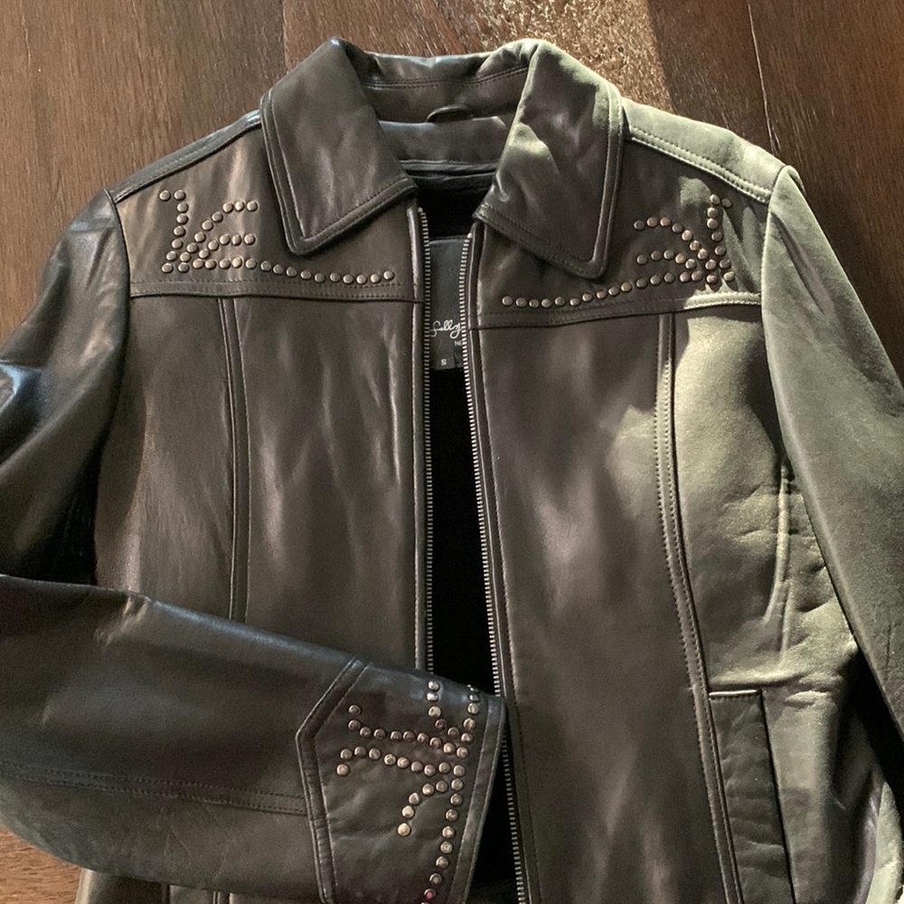 100 Genuine Italian Leather Jacket Gem